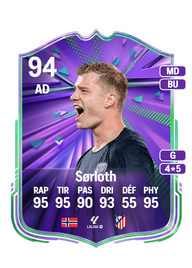 Alexander Sørloth card