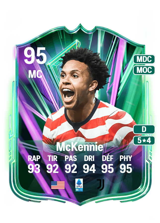 Weston McKennie card
