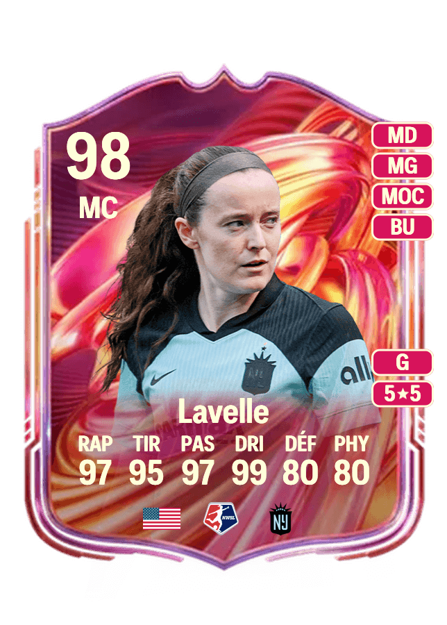 Rose Lavelle card