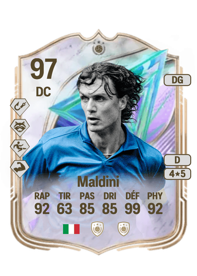 Paolo Maldini card