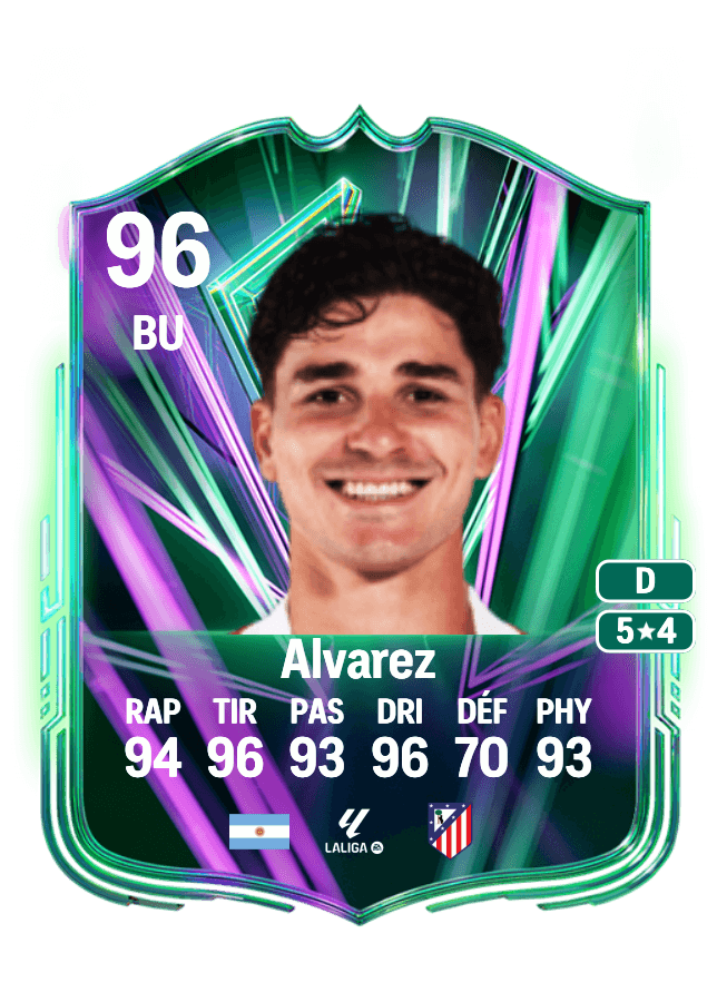 Julián Alvarez card