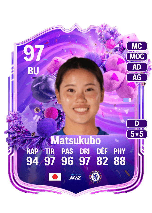 Manaka Matsukubo card