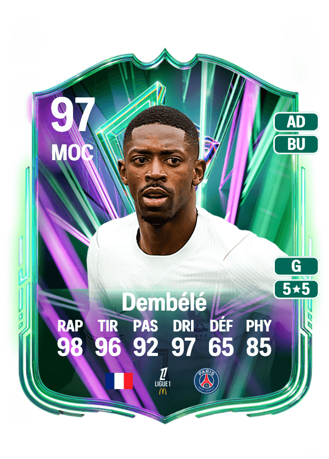Ousmane Dembélé card