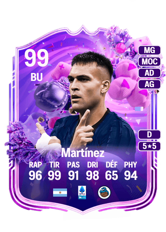 Lautaro Martínez card