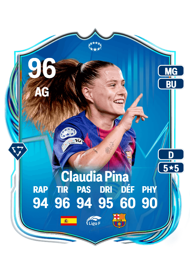 Claudia Pina card