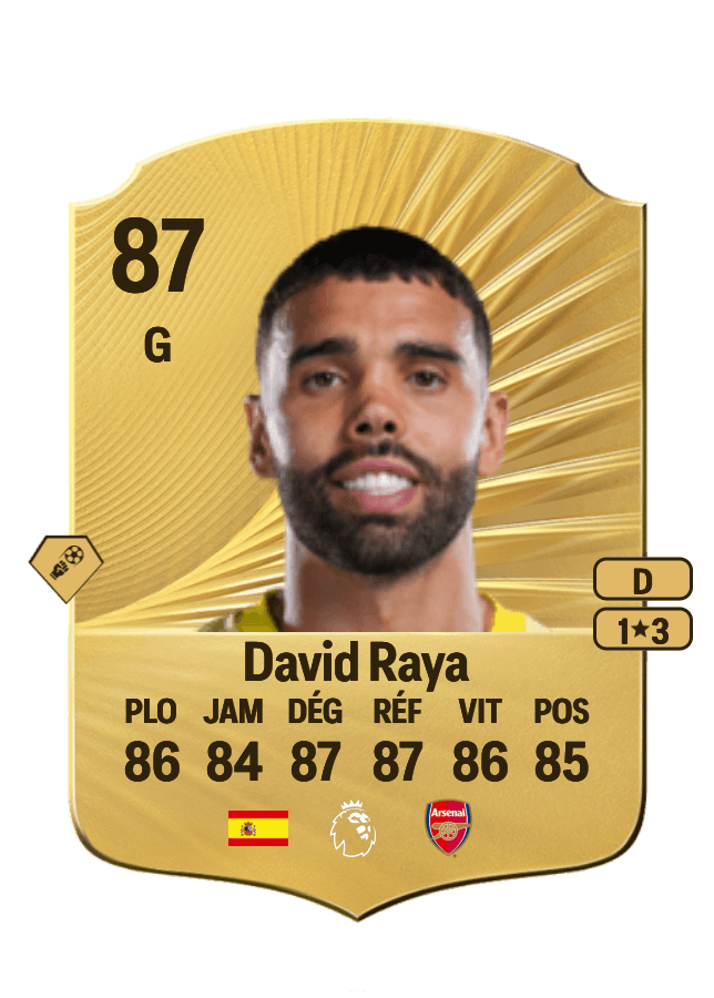 David Raya card