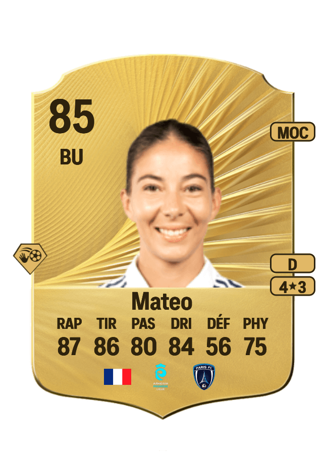 Clara Mateo card