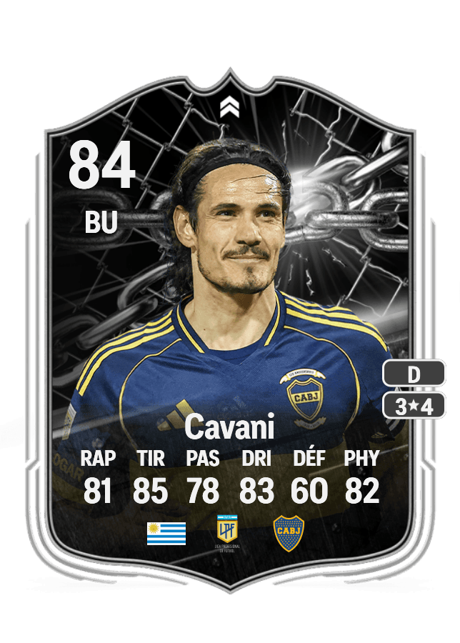 Edinson Cavani card