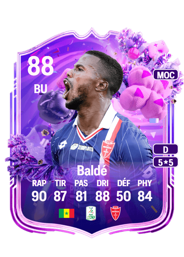 Keita Baldé card