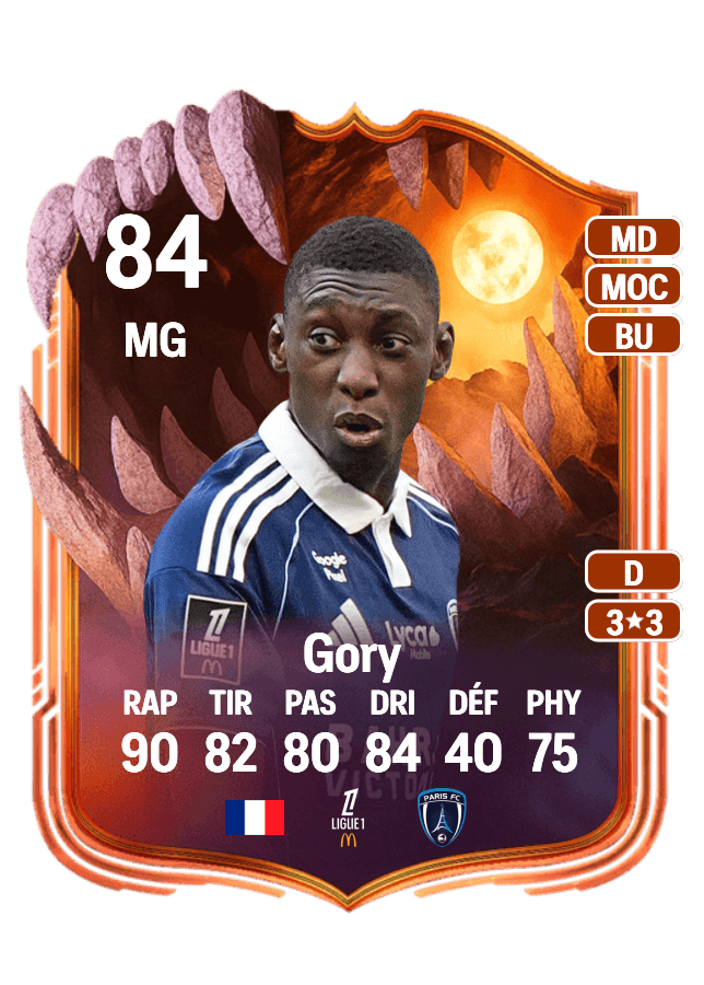 Alimami Gory card