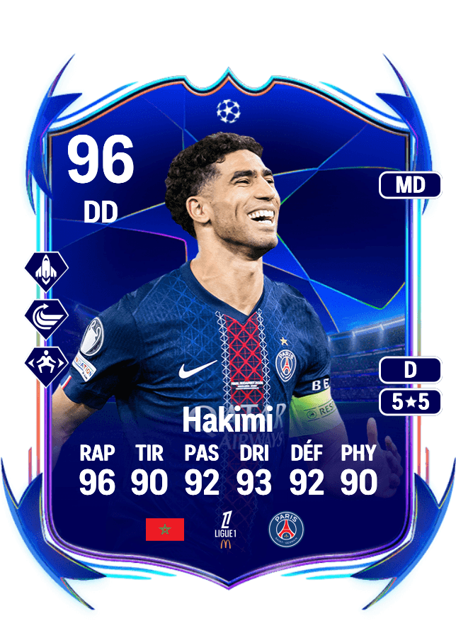 Achraf Hakimi card