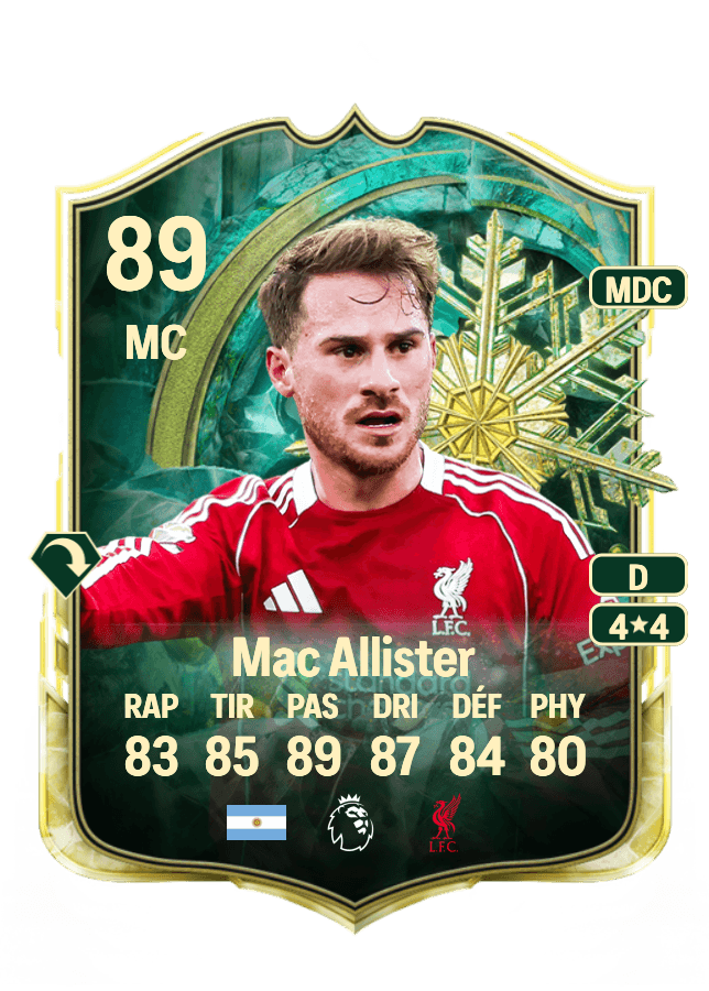 Alexis Mac Allister card