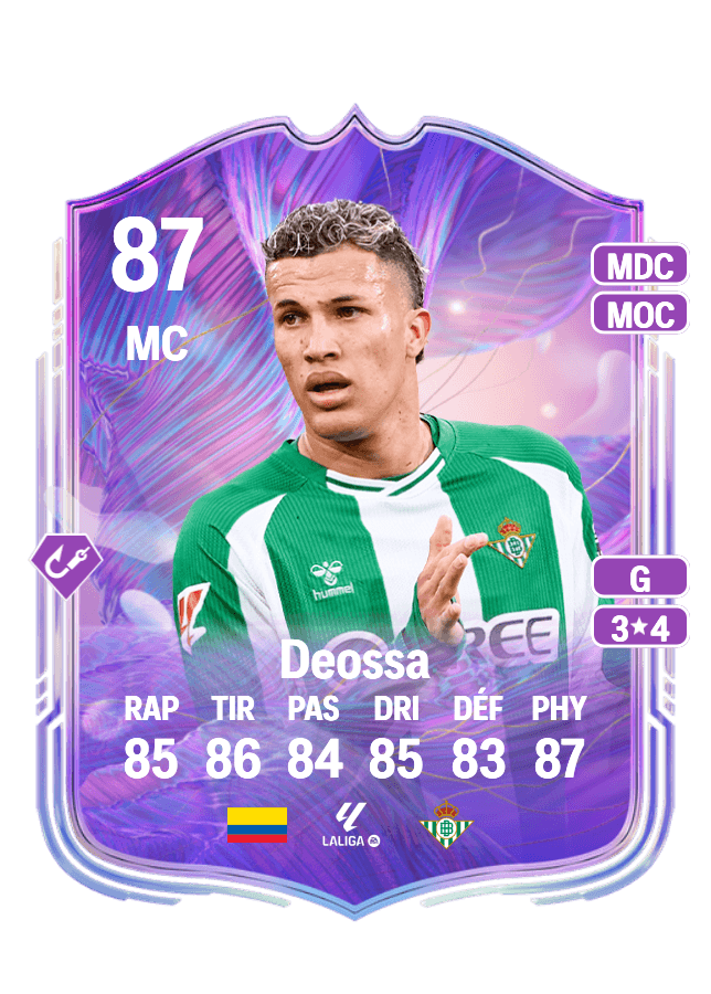 Nelson Deossa card