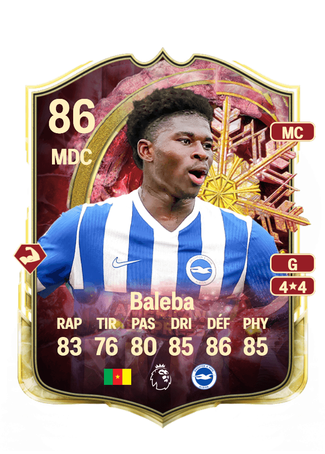Carlos Baleba card