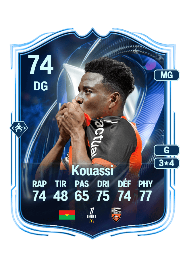 Arsène Kouassi card
