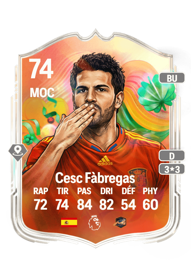 Cesc Fàbregas card