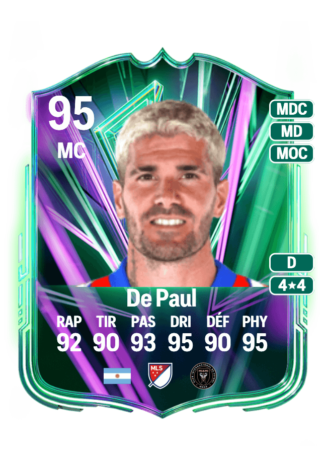 Rodrigo De Paul card