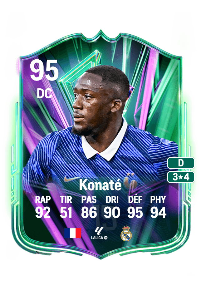 Ibrahima Konaté card