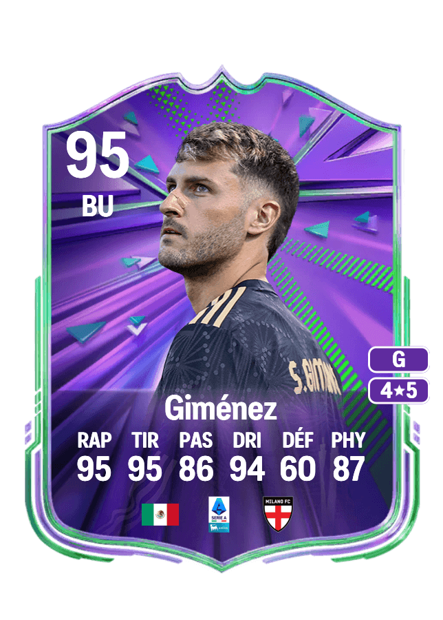 Santiago Giménez card