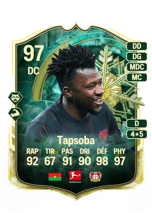 Edmond Tapsoba card