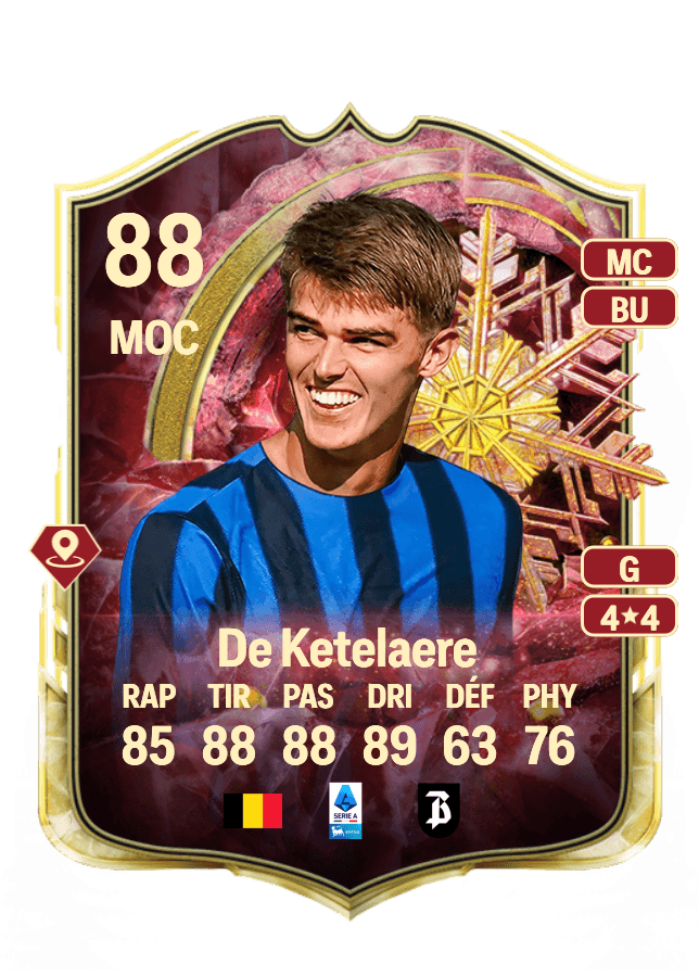 Charles De Ketelaere card