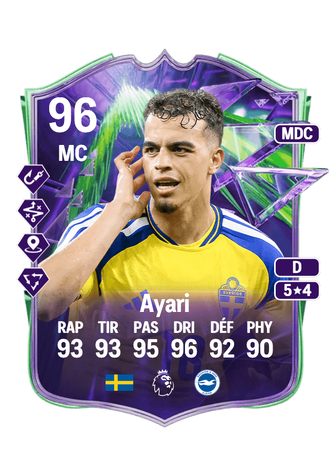 Yasin Ayari card