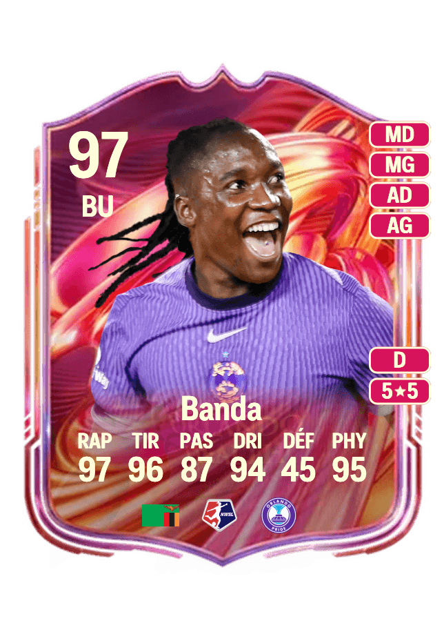 Barbra Banda card