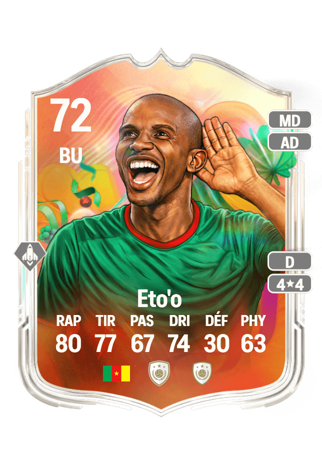 Samuel Eto'o card