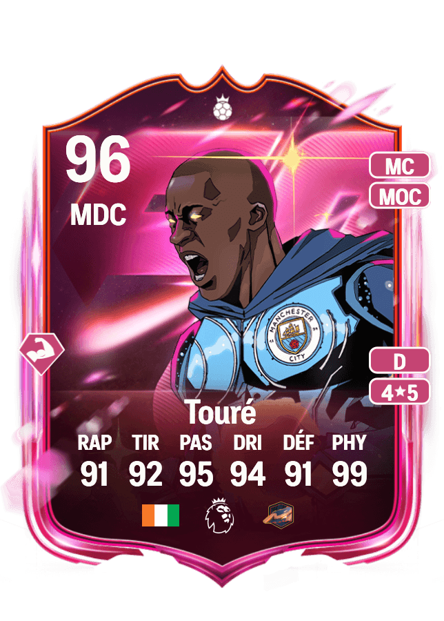 Yaya Touré card