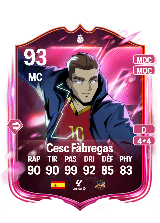 Cesc Fàbregas card