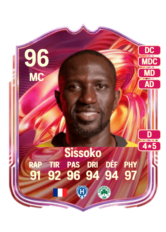 Moussa Sissoko card