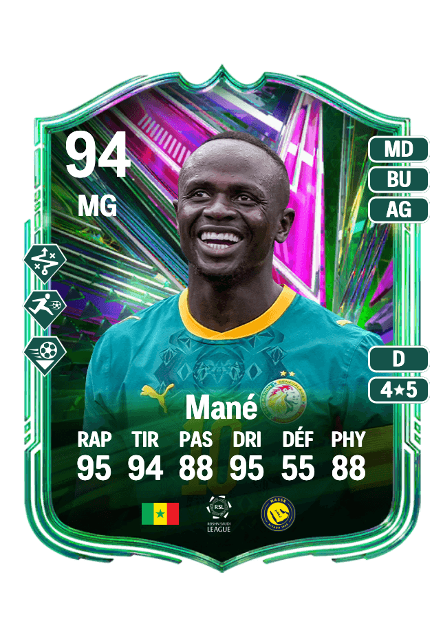 Sadio Mané card