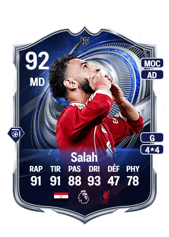 Mohamed Salah card