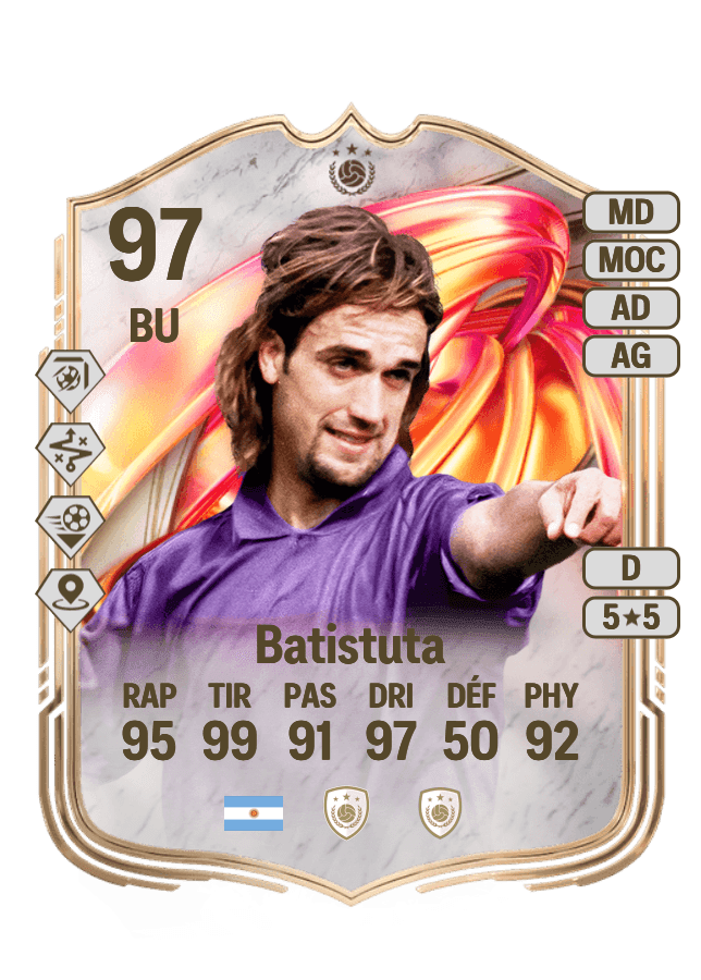 Gabriel Batistuta card