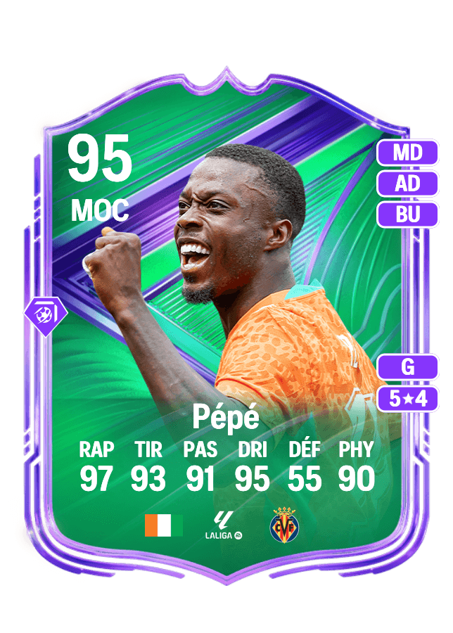 Nicolas Pépé card