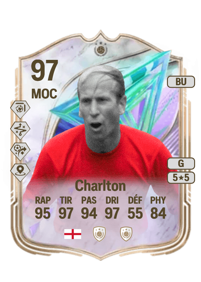 Bobby Charlton card