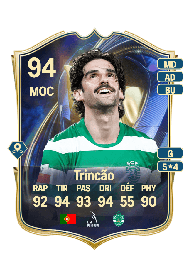 Trincão card