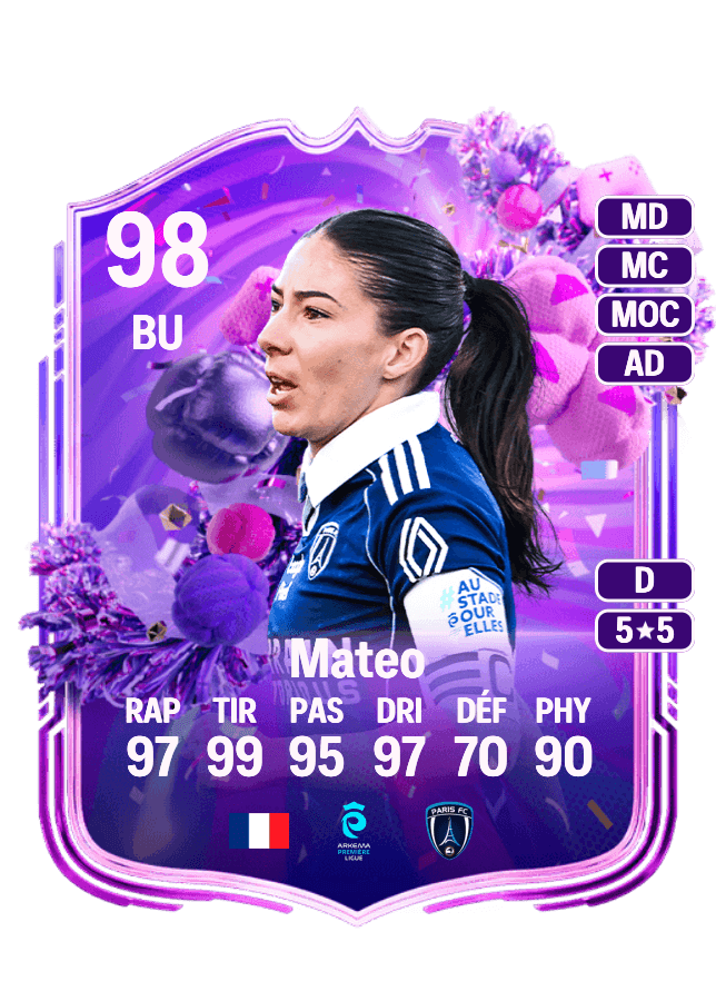 Clara Mateo card