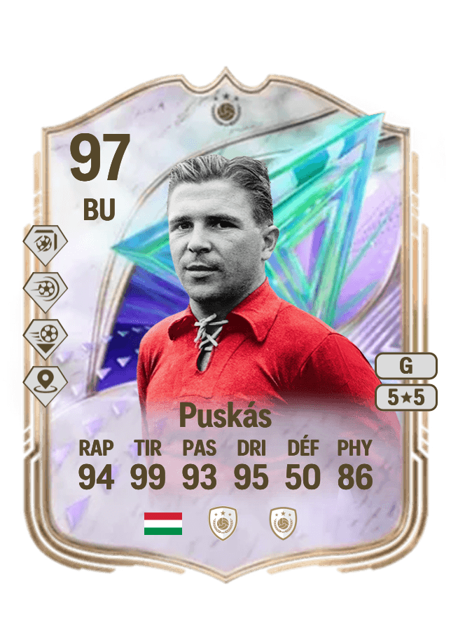 Ferenc Puskás card