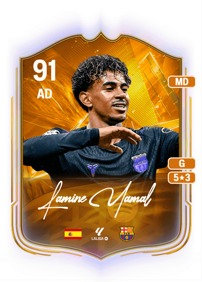Lamine Yamal card