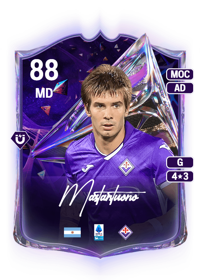 Franco Mastantuono card