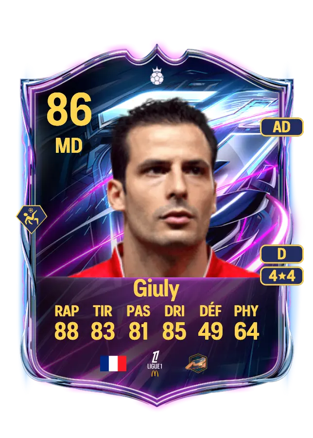 Ludovic Giuly card