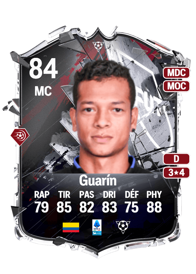 Fredy Guarín card