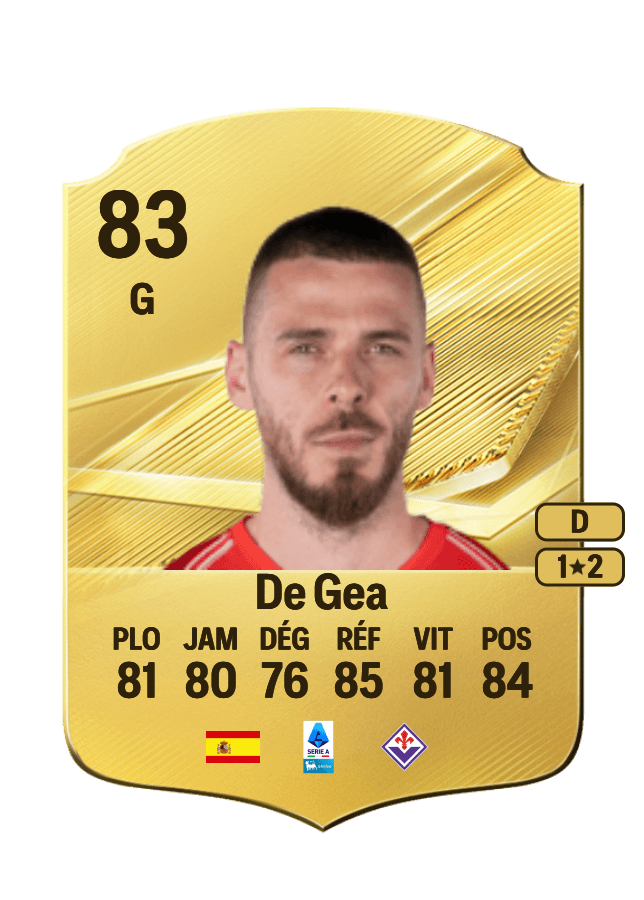 De Gea card