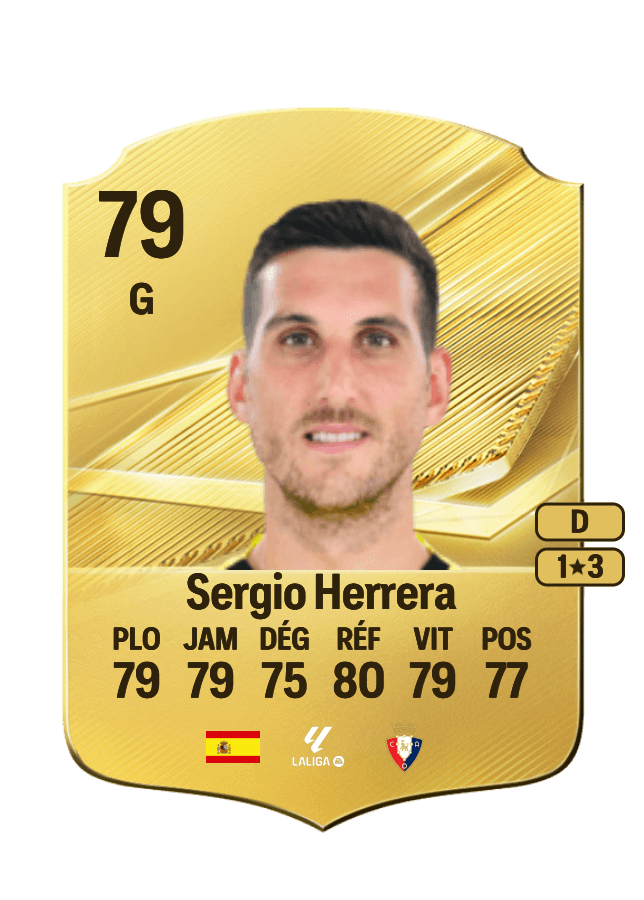 Sergio Herrera card