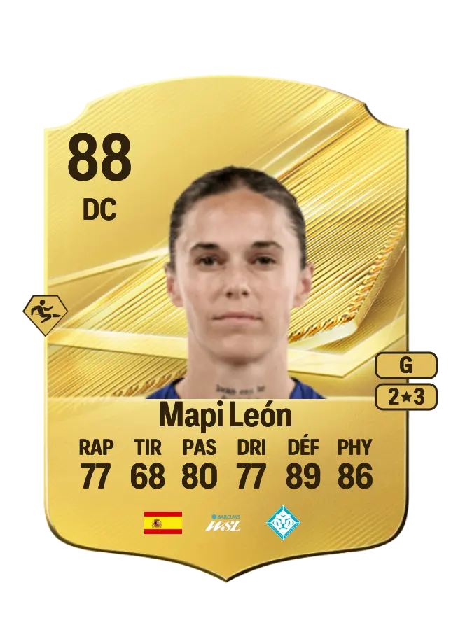 Mapi León card