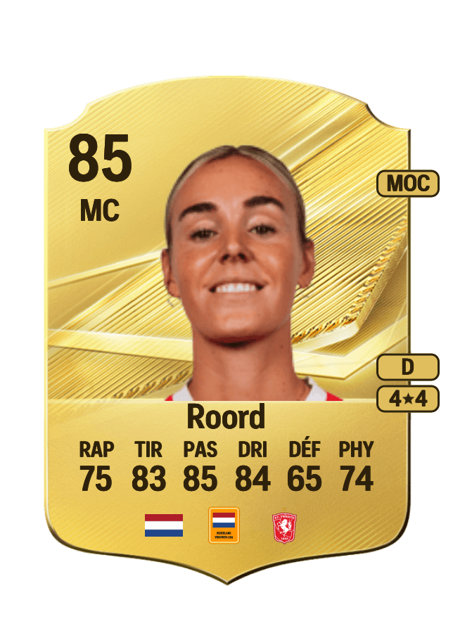 Jill Roord card