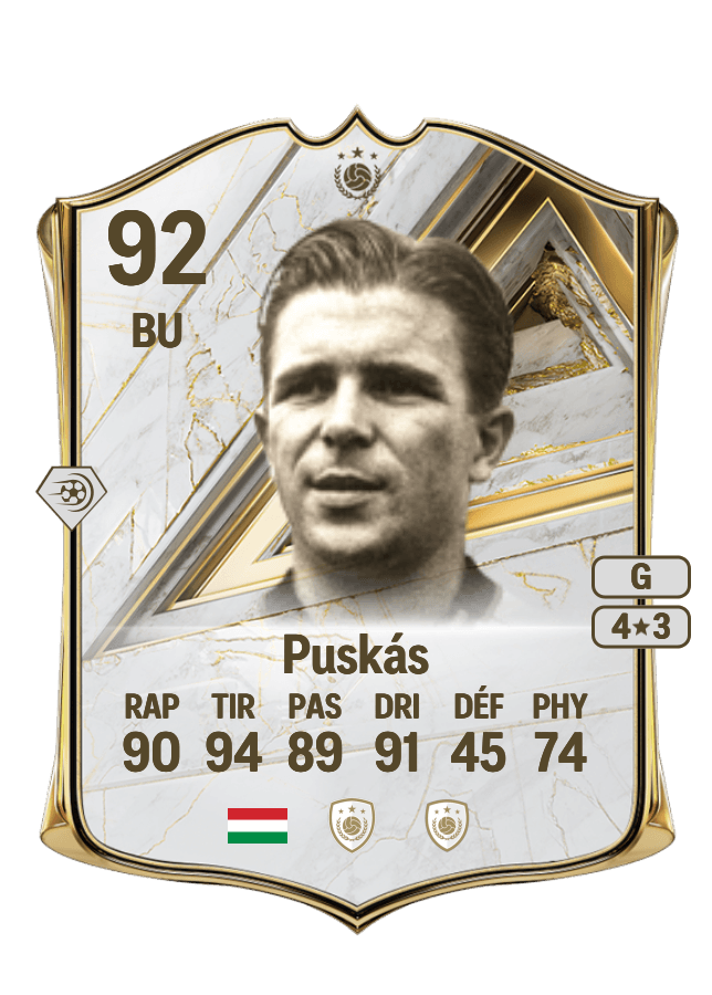 Ferenc Puskás card