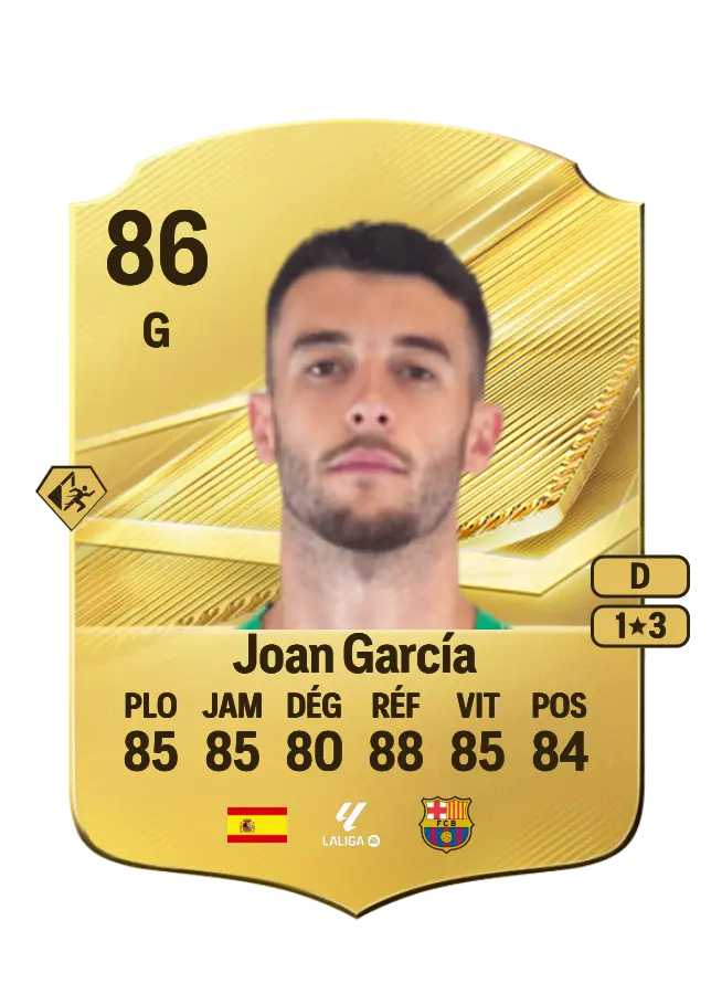 Joan García card