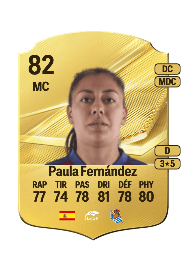 Paula Fernández card